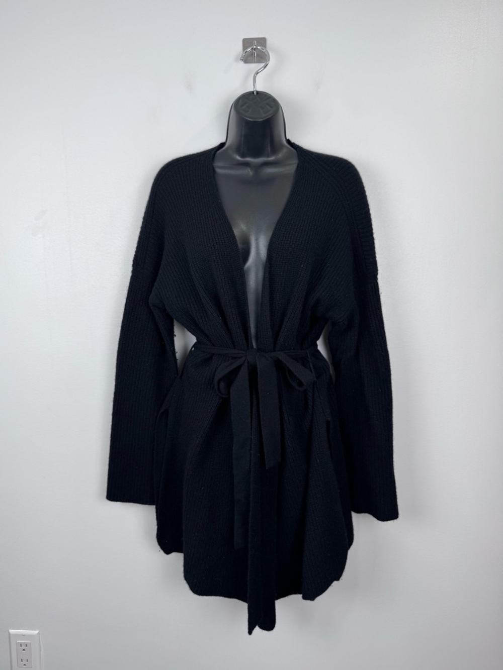La Ligne Women Cashmere Wrap Sweater Size Small